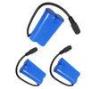 18650 Custom Li Ion Battery Pack 3.7V 5200mah For Loudspeaker / Led Light