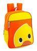Zipper PocketGirls School Backpacks For Kids Yellow Duck Pattern Customize