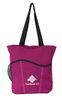 Pink Polyester Eco Friendly Shopping Bags Promotional Tote Bags Lightweight