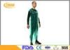 Breathable Disposable Plastic Aprons PE Smock / Overall Full Body Protection