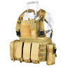 Military Bulletproof Tactical Vest Mesh Molle Tactical Vest for CS game