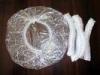 PE Plastic Disposable Surgical Caps / SPA Strip Shower Hats For Adults
