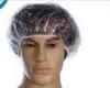 Clear Round Disposable Surgical Caps / Disposable Hair Covers Mob Cap