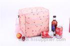 Personalized Picnic Polyester Cooler Bag thermal Flowers Printing Custom