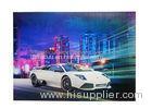 Car Poster Lenticular 3d Effect Poster PET CMYK Offset Printing