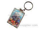 3D Animal Card Keyrings Lenticular Printing Services For Kids Gift