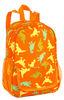 Orange Recycled Daily Fabric Polyester School Bags For Teens Ultralight