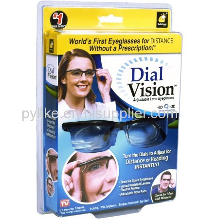 2016 new hot selling Dial Vision Adjustable Dial Eye Glasses Vision as seen on TV