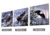 Frameless PET 3d Lenticular Image / Animal 3d Lenticular Christmas Cards For Decoration