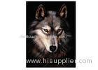 PET/PP Material Printing Lenticular 3d Wolf Picture For Gift Large Size