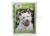 3D PET/PP/PVC Notebooks 3d Lenticular Cover A6 Jotter For Gift / Premium