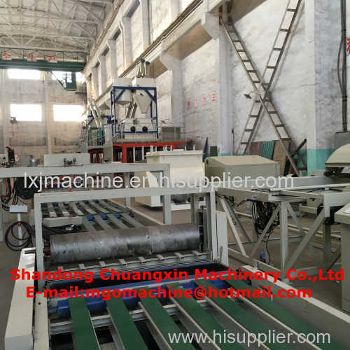 fireproof wall materials mgo board machine