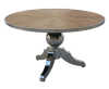 dinning table / wooden buffets / wooden cabinet / coffee table / round table / old fir withe zine top table