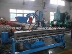 Single Screw Design Plastic Sheet Extrusion Line Fully Automatic CE ISO9001