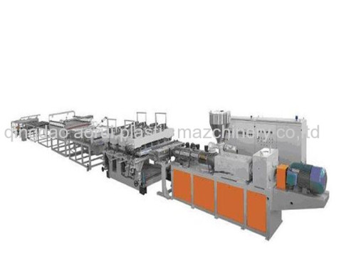 PVC Crust Foamed Plastic Board Extrusion Line Plastic Board Extruder