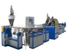 PVC Fiber Reinforced Soft Pipe Making Machine Plastic PVC Fiber Plastic Pipe Extrusion Machine