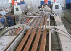 Plastic Board Extrusion WPC Board Production Line With Two Screw