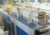 PVC Celling Panel Plastic Manufacturing Machines With Double Screw Design