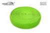 Resuable Hook Loop Fastener Green Elastic Velcro Tape For Books