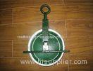 Scaffolding Tools Safe Working Load 250Kg Gin Wheel Pulley With Swivel Eye