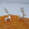 Special Designer Fawn Silver Stud Earrings SSE047