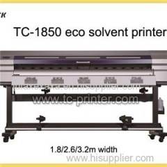 TC-1850 Outdoor Inkjet Vinyl Printing Printer For Double Dx5