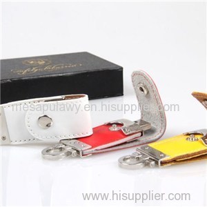 Various Colours Leather USB Flash Drives