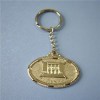 Gold Plating Metal Keychain