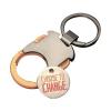 Trolley Coin Holder Key Ring Metal Trolley Coin Keychain