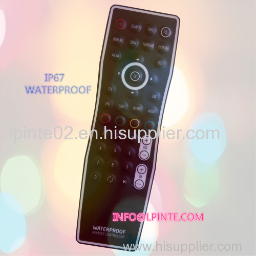 outdoor tv remote control waterproof remote control bathroom tv remote control ip67