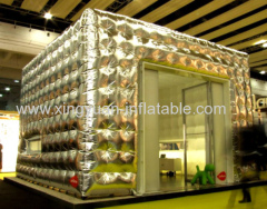 Silver Facet Inflatable tent For Exhibit Show