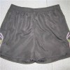 YJ-3015 Mens Black Lined Microfiber Short Sports Running Leisure Pants