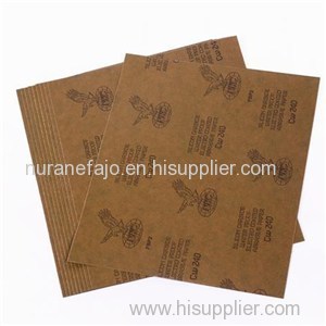 Wet Dry Silicon Carbide Abrasive Craft Sandpaper Sheets For Metal