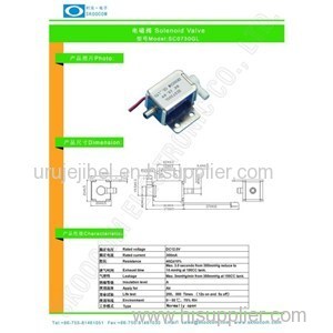 High Temperature Solenoid Valve SC0730GL