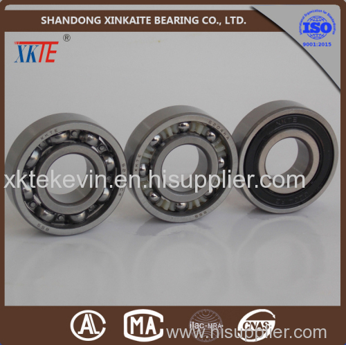 superfinishing technology Chrome Steel deep groove ball bearing 6204 for conveyor machine from Export Factory