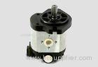 Spline Shaft Hydraulic Gear Motor Viton Seals With Relief Valve / Check Valve