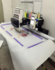 Single Head Computerized Embroidery Machine for hat / t-shirt with Large Embroidery Area