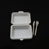 Plant Fiber Take Away Bento Box/Biodegradable Dinnerware