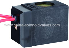thermosetting solenoid coil for pneumatic valve