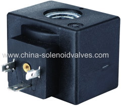 thermosetting solenoid coil for hydraulic pneumatic application