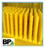 Galvanized and Powder Coated Yellow Steel bollards for Safety