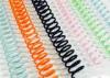 Different Color Plastic Spiral Binding Coils 48 Rings For Office Home School
