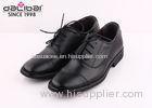 DALIBAI genuine leather lace up leather dress shoes with anti slip rubber sole for men