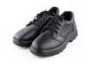 Rubber Sole Cow Leather Steel Toe Safety Shoes Comfortable Non Slip Work Footwear