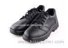 Rubber Sole Cow Leather Steel Toe Safety Shoes Comfortable Non Slip Work Footwear