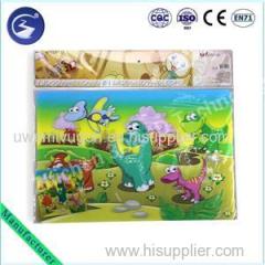 Durable 3D lenticular Cartoon Animal Placemat