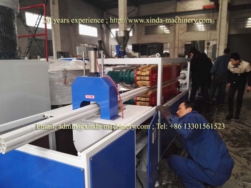 PVC multi-hole pipe production line