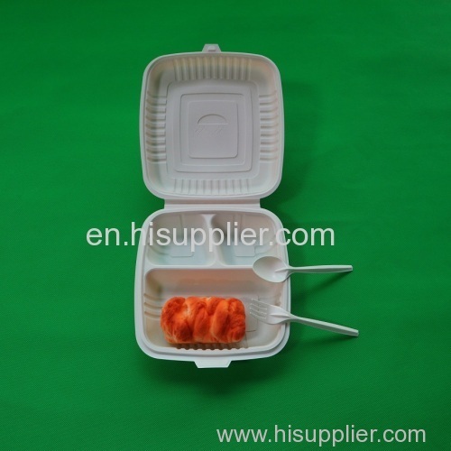 Biodegradable Clamshell Container/Top Choice Dinnerware Disposable