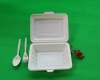 FDA Approved Biodegradable Food Packagin Boxes/Disposable Food Steamer Lunch Boxes