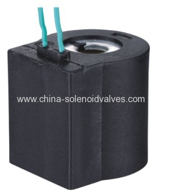 thermosetting solenoid coil for pneumatic car fitting application